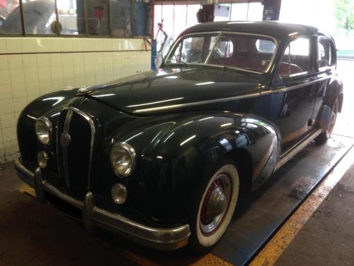 HOTCHKISS ANJOU - ajout de clignotant arrière, dégraissage et réglage des 4 freins à tambour